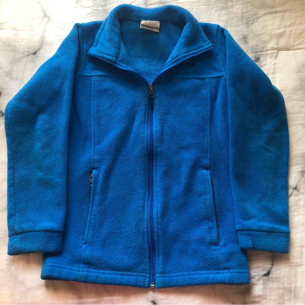 Columbia Fleece Blue M Kids Jacket